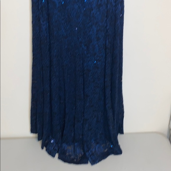 R&M Richards Formal Jacket Lace Long Dress Set NEW - Picture 10 of 16